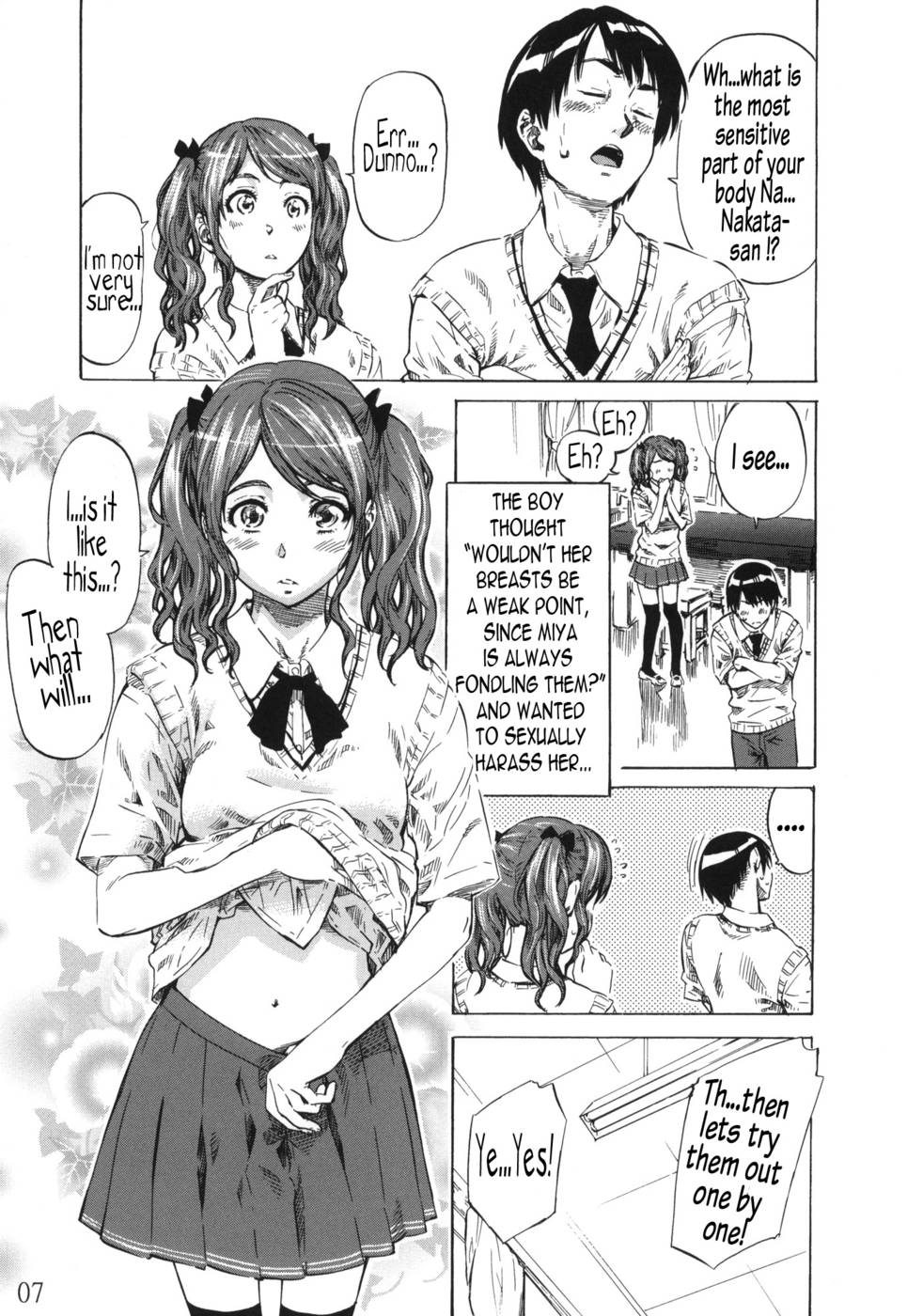 Hentai Manga Comic-Nakata-san is so Fluffy that Living is Harsh-Read-6